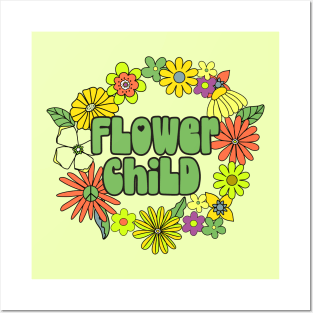 Stay Wild Flower Child Posters and Art